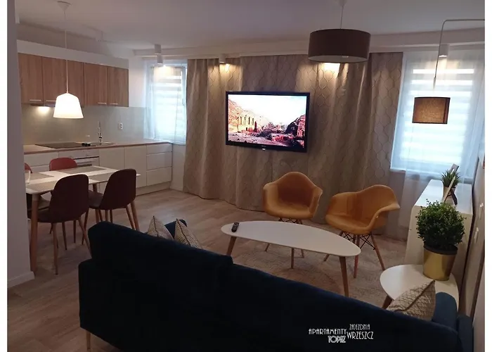 Apartament Topaz - 700 M Do Plazy - Brzezno - Azw Gdansk